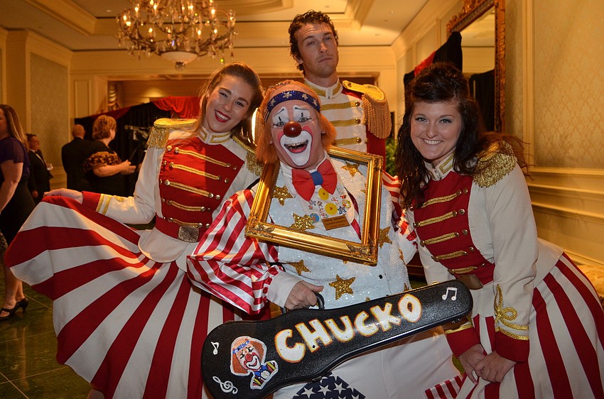 Lucy Lavely, Chuck Sidlow, Benjamin Williamson and Kristen Blossom