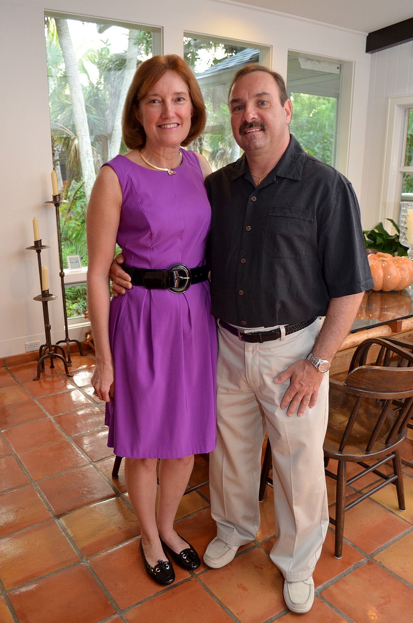 Barb Lewis and Jim Bourgoin