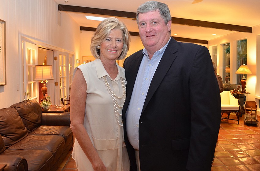 Hosts Becky and Jay Mahoney