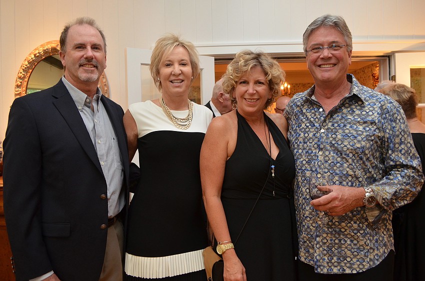 Tim and Diane Muldoon with Coral and Michael Pleas