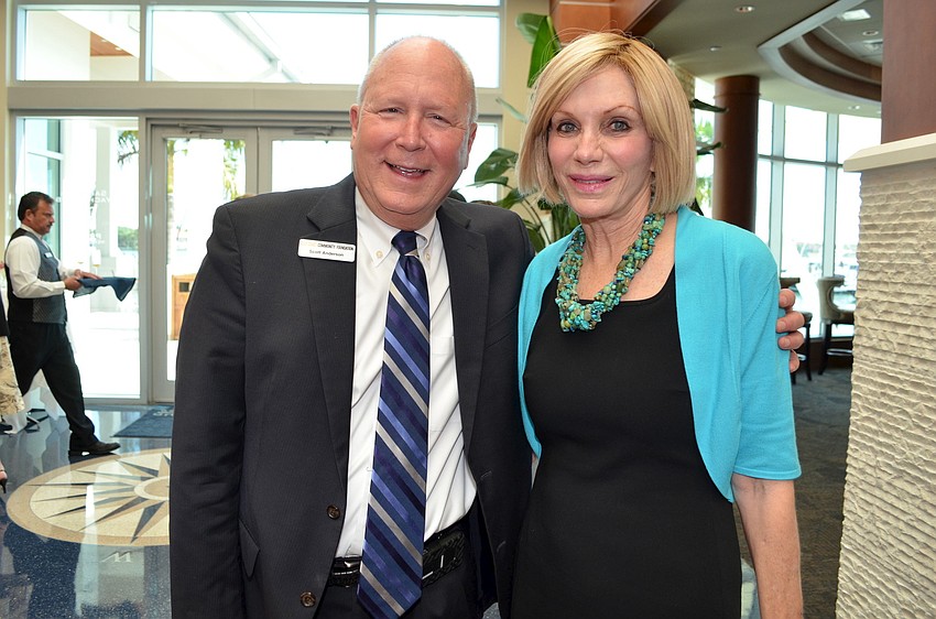 Scott Anderson and Hillary Steele