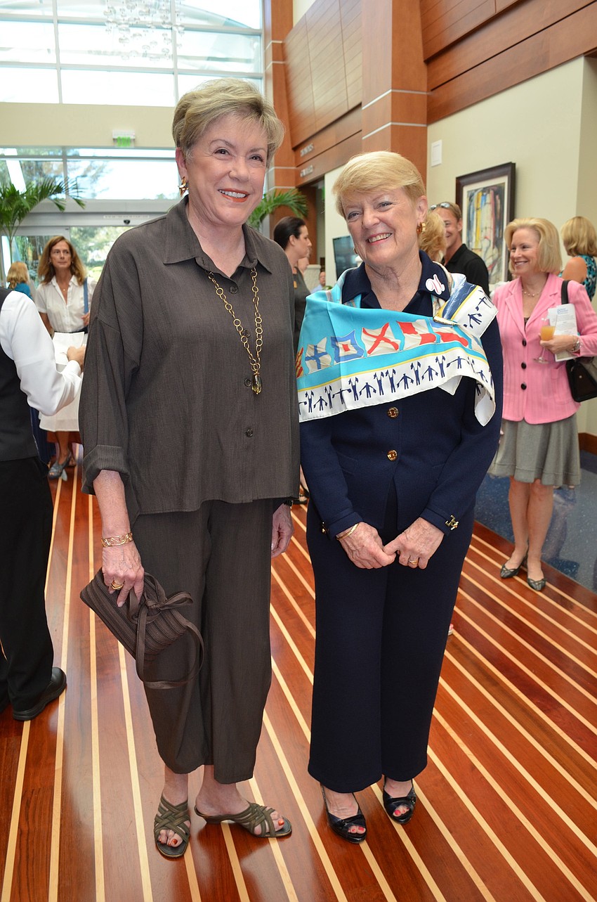 Susan Buck and Carolyn Johnson