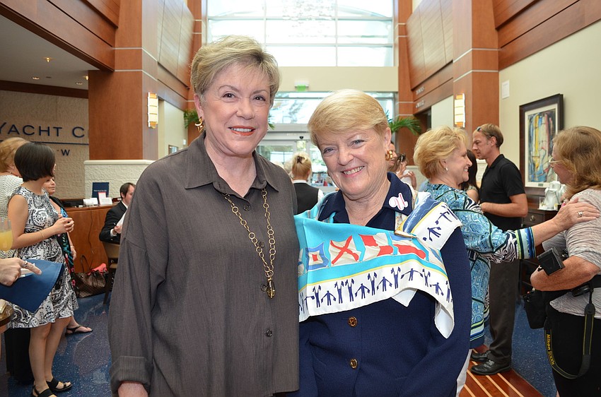Susan Buck and Carolyn Johnson