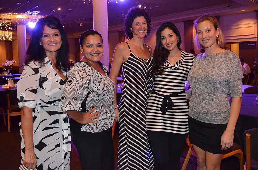 Jana Mills, Angelie Marquez, Jennifer Roberts, Pamela Freire and Lauren DePaola