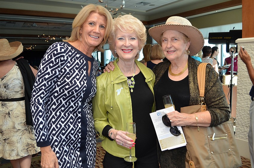 Laura Proctor, Christine Jennings and Marlene Woodson-Howard