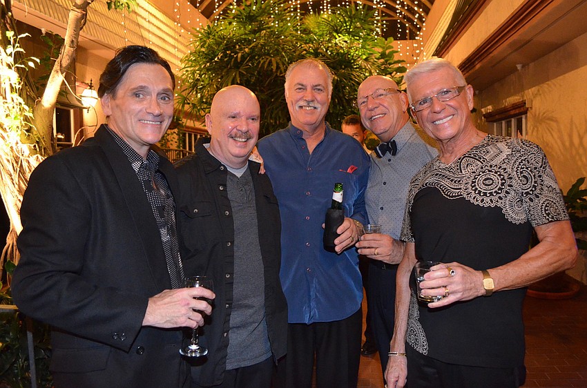 Stephen Sieg, Larry Parr, Bob Bernotos, Bob Nosal and Bob Trisolini