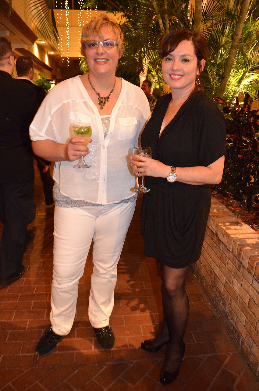 Beth Snyder and Nancy Parlor