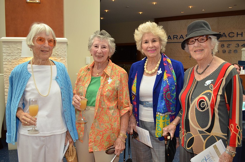 Sally vanArdsdale, Norma Schatz, Carol Siegler and Anne Moore