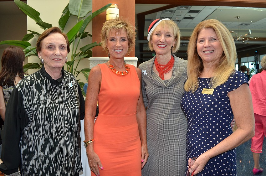 Sally Yanowitz, Shirley Farrell, Judy Cahn and Sandra Frank