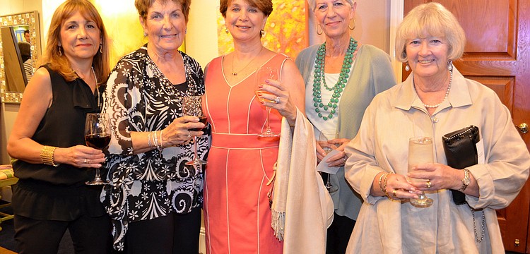 Lisa Auslander, Gerri Avazian, Patty Murgolo, Lydia Cappas and Nancy Carnes