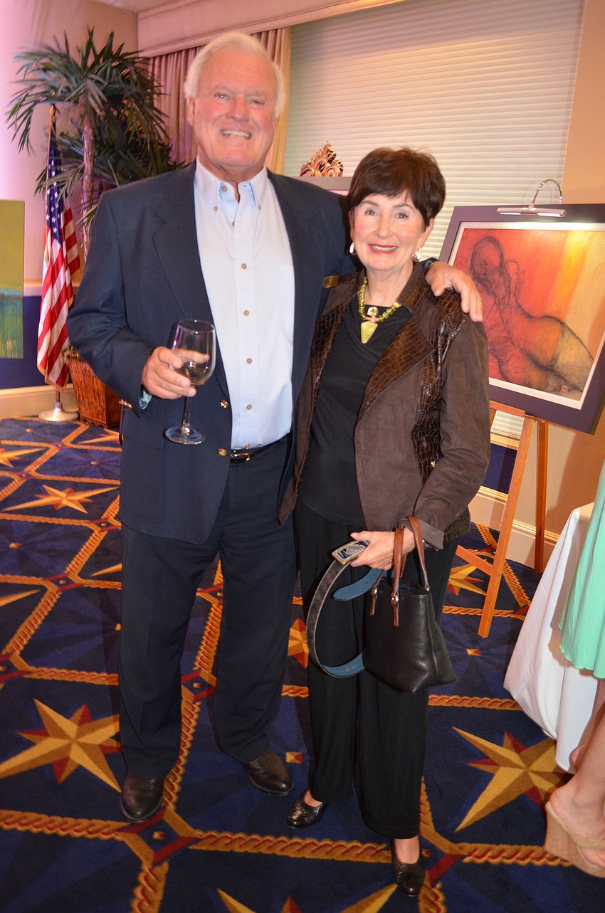 Hosts Paul and Carina Bowman