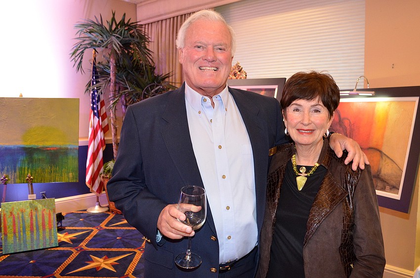 Hosts Paul and Carina Bowman