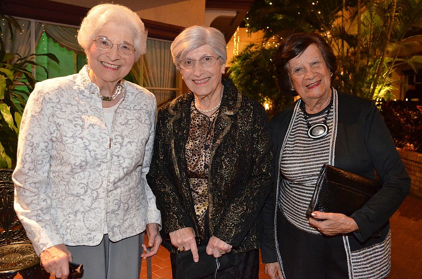 Marie Brown, Francie Weintraub and Jayne Forstenzer