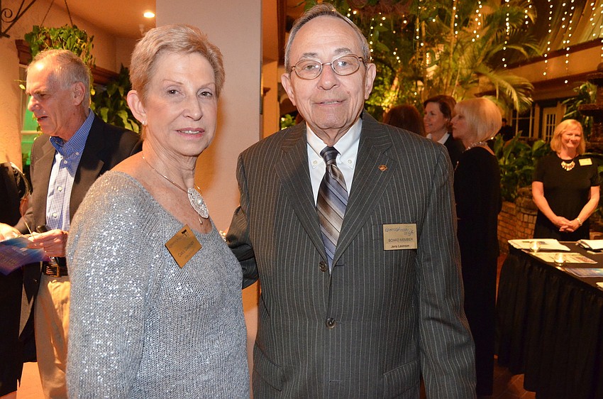 Co-chair Carol Camiener and Jerry Levinson