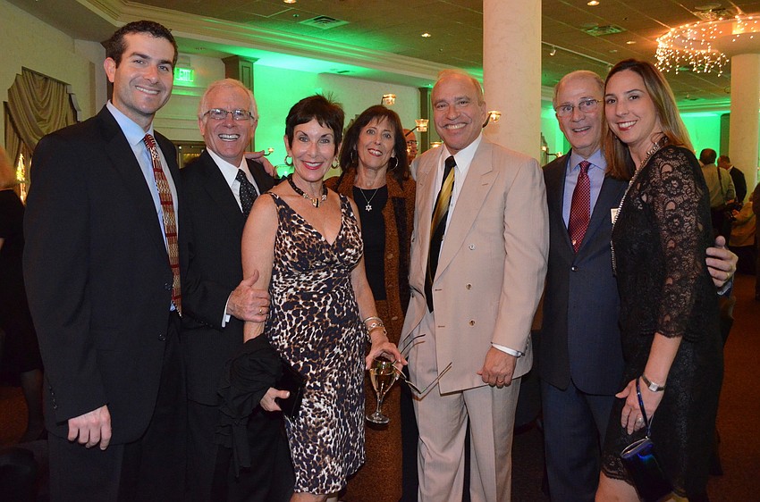 Jason Collier, Ron and Janis Collier, Betty and Ed Rosenthal, Larry Haspel and Mary Collier