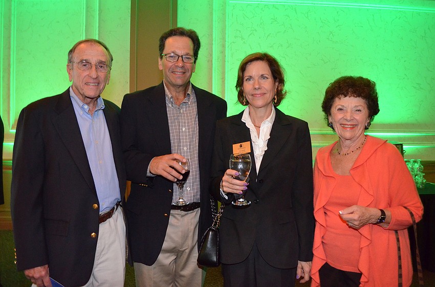Marty Edelman, Scott and Jill Levin and Carol Edelman