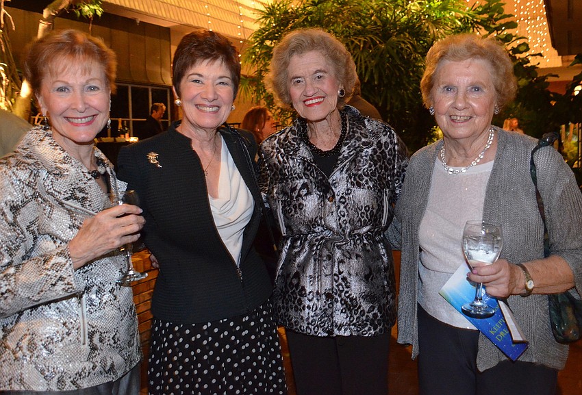 Mickey Fine, Marie Monsky, Betty Schoenbaum and Shirley Ries