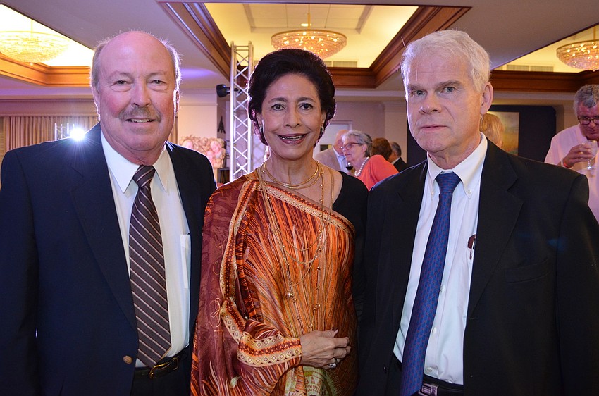 Bill Gollwitzer, Josefina Villagomez de Filotas and Bill Filotas
