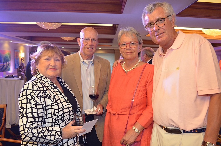 Judy Gollwitzer and Larry Freeman with Helle and Jens Hoffmark