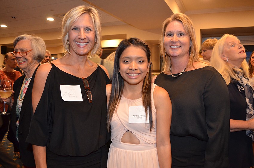 Lee Anne Moody Hansard, Alyzza Flores and Jennifer Catena