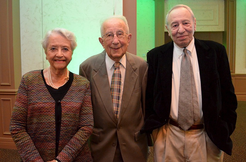 Libbie Kaplan, Irving Bashevkin and Arnie Schanban
