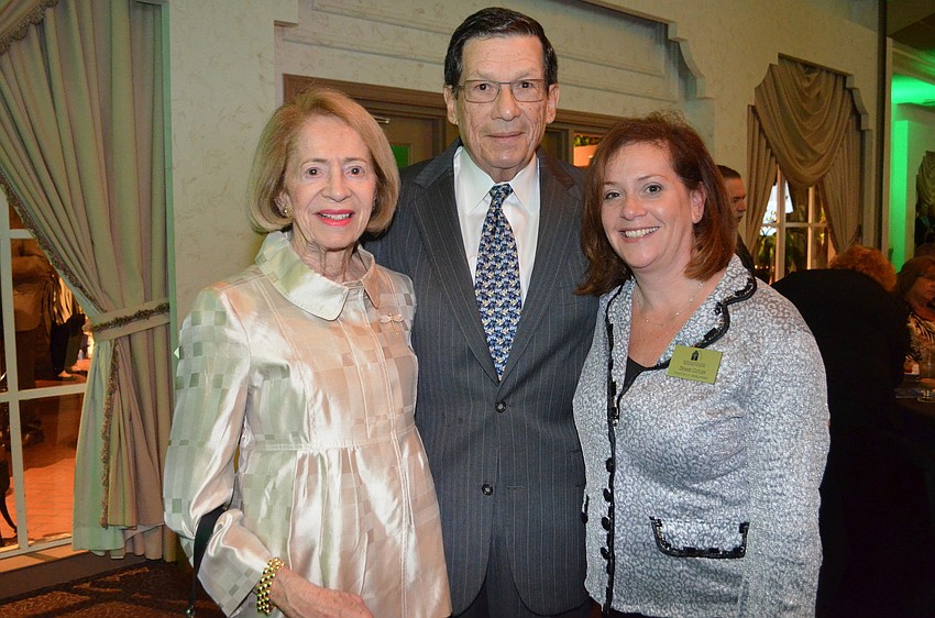 Lois and Martin Marcus with Denise Cotler