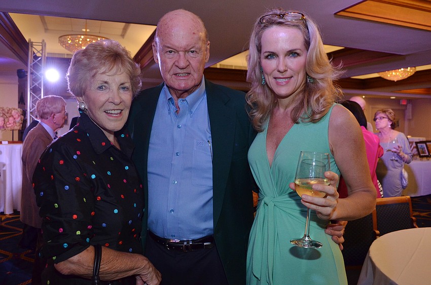 Dorothea and Ron Morris with Lesley-Ann Morris