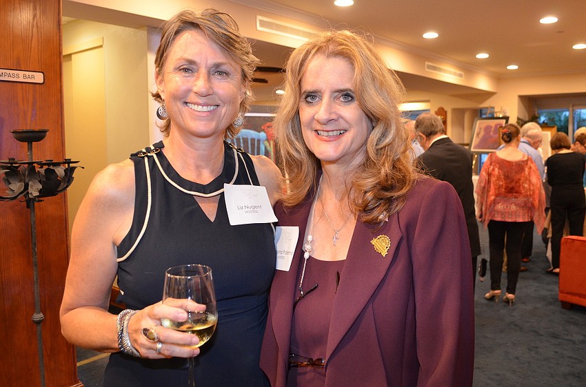 Liz Nugent and Ramond Palermo