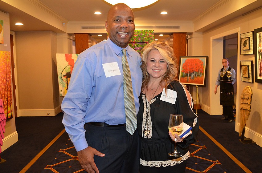 Keith Quick and Kim Calhoun