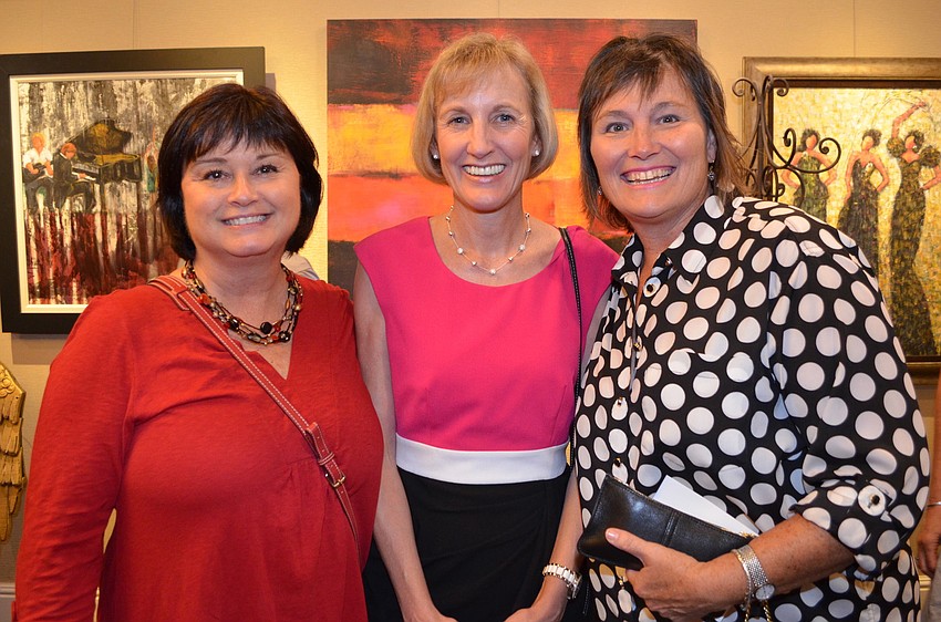 Cindy Roessler, Linda Lopez and Pam Harding