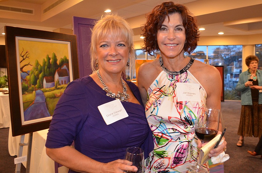 Diane Stewart and Jan Kravec