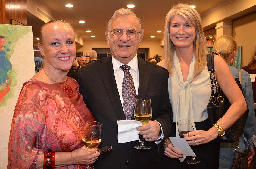 Ethna and Ted Wishnie with Joanna Pace