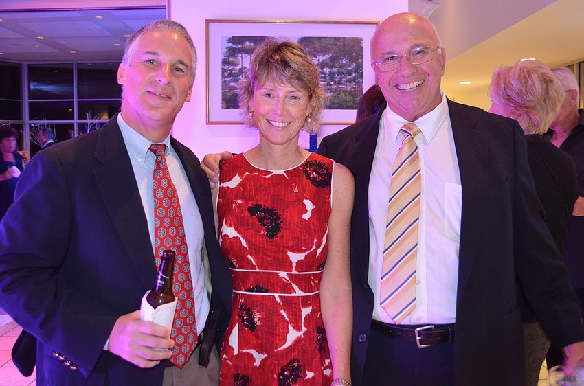 Robert and Rosemary Black with Bob Narcisco