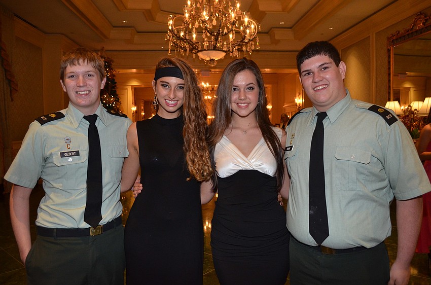 Bailey Gilbert, Rebecca Stern, Meredith Worthley and Christian Babin