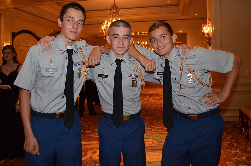 Nick Gobio, Zane Funk and Joseph Kirschner