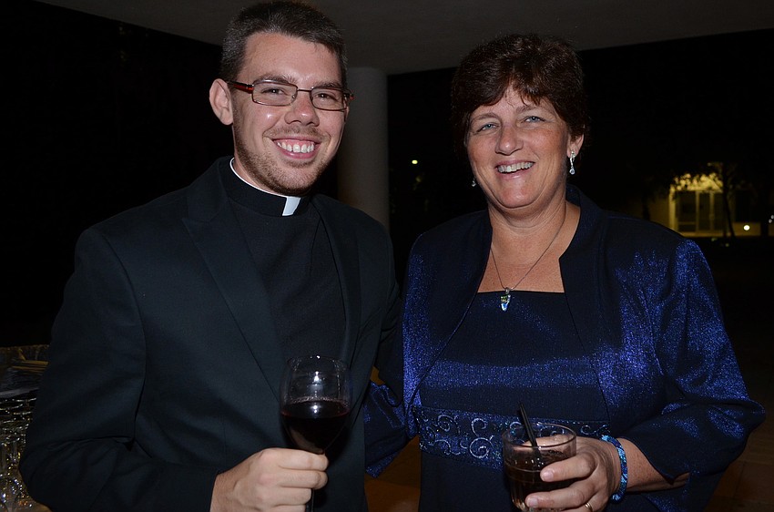 Fr. Matthew Grady and Vicky Greene