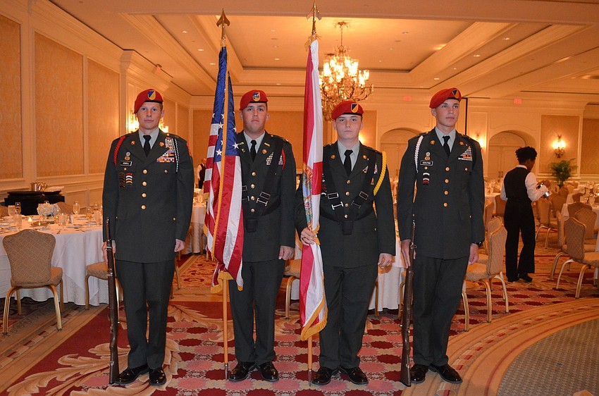 Jacob Howell, Jackson Stroud, Brandon Christensen and Brian Szkutnik