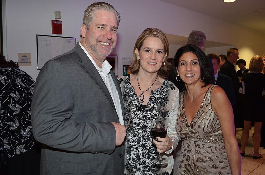 Larry and Carolann Jessup with Barbara Najmy