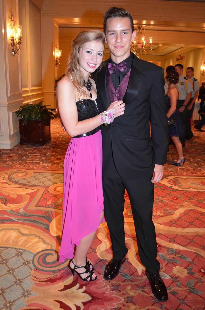 Baylee Johnson and Eddie Ledwith