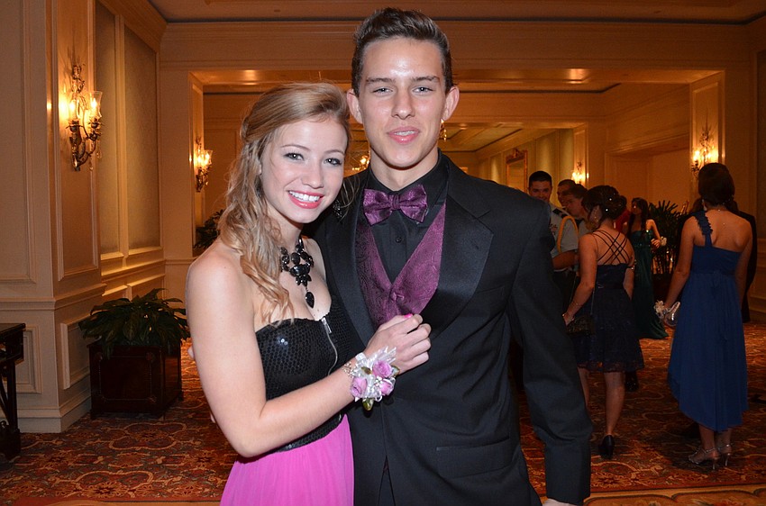 Baylee Johnson and Eddie Ledwith