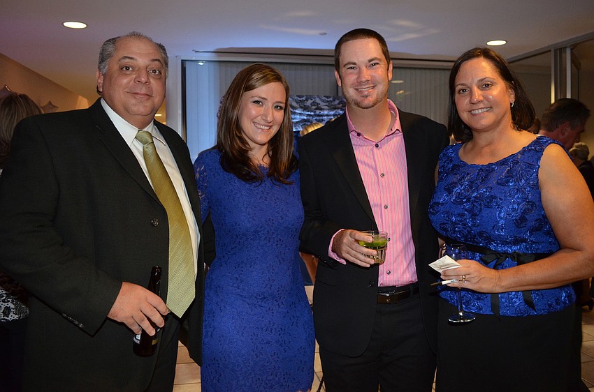 Rick Lamore, Ariana Desantis, Chris Kennedy and Ruth Ann Lamore