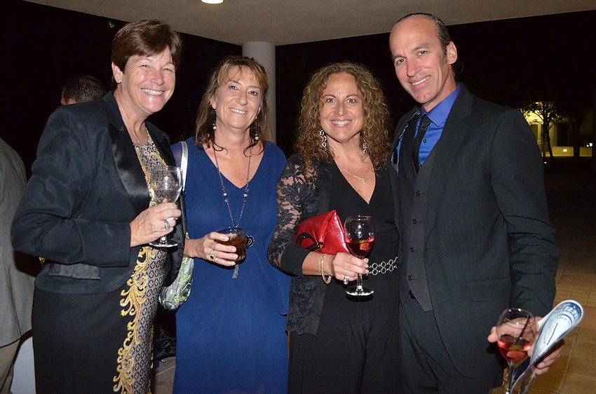 Colleen McComnich, Tompi Vita with Tatiana and Brent Hudson