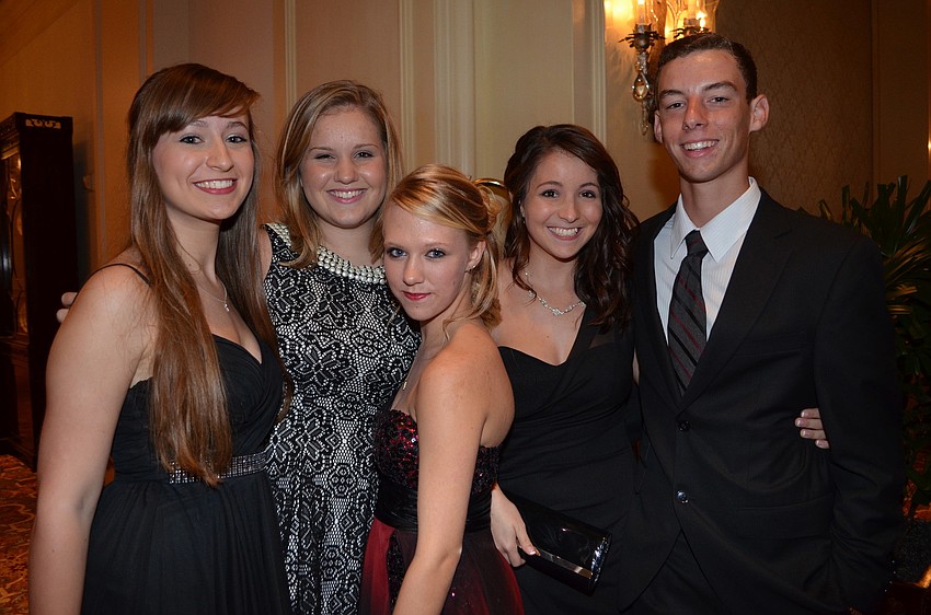 Mariah Robison, Rebecca Pelc, Megan Jones, Lucinda Raber and Philip Shore