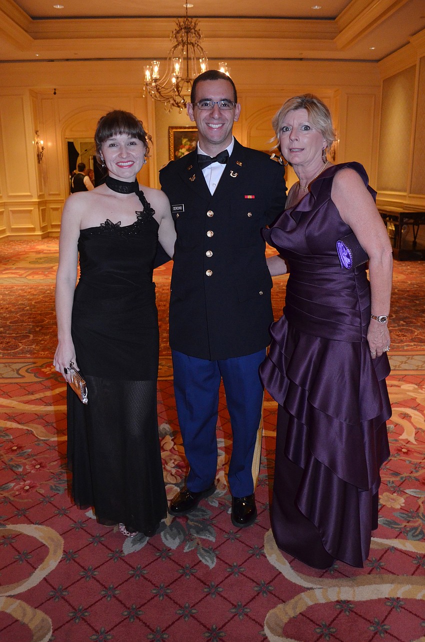 Samantha Serra, Andrew Cerchio and Kim Ryan