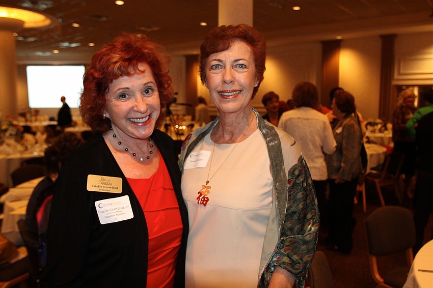 Estelle Crawford and Donna Pickard