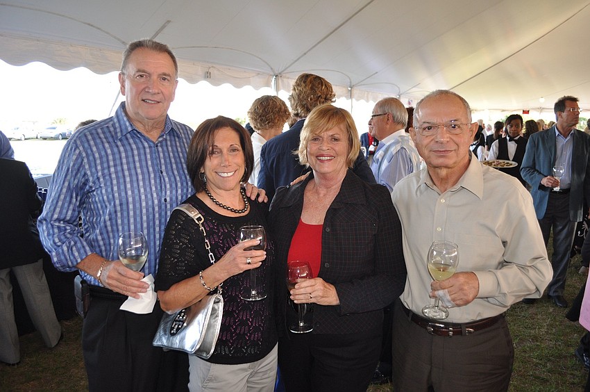 Lin and Carolyn DeVecchio with Kay and Allan Barberio