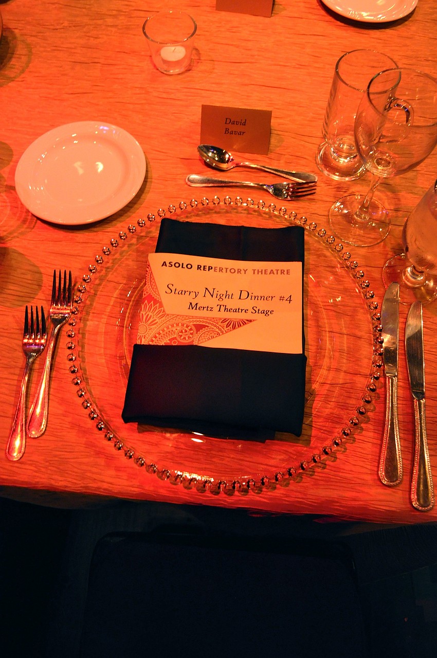 One of the place settings.