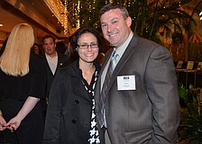 Rina Auellandeda and Steve Padgett