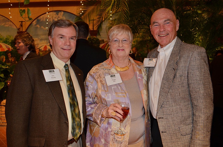 Jay Brady with Peggy and Ken Abt