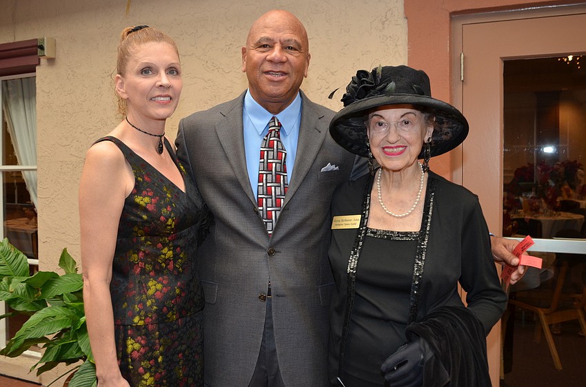Dianna and Wellington Davenport with Gloria McMaster Juhn